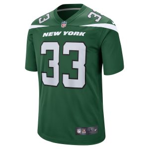 Men’s New York Jets Dalvin Cook Nike Gotham Green Game Player Jersey