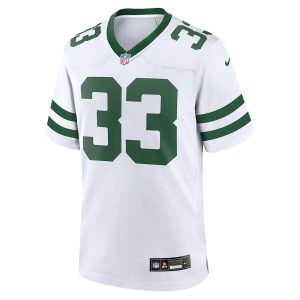 Men’s New York Jets Dalvin Cook Nike White Legacy Player Jersey