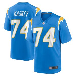 Men’s Los Angeles Chargers Matt Kaskey Nike Powder Blue Team Game Jersey