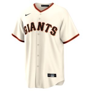 Men’s San Francisco Giants LaMonte Wade Jr. Nike Cream Home Replica Player Jersey