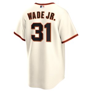 Men’s San Francisco Giants LaMonte Wade Jr. Nike Cream Home Replica Player Jersey