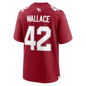 Men’s Arizona Cardinals K’Von Wallace Nike Cardinal Team Game Jersey
