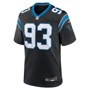 Men’s Carolina Panthers LaBryan Ray Nike Black Team Game Jersey