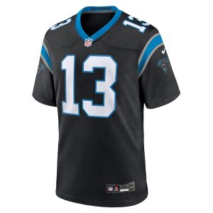 Men’s Carolina Panthers Troy Hill Nike Black Team Game Jersey