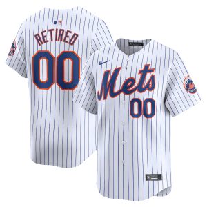 Men’s New York Mets Nike White Home Limited Pick-A-Player Retired Roster Jersey