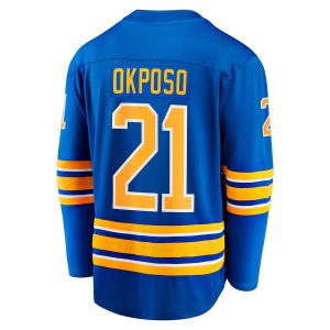 Men’s Buffalo Sabres Kyle Okposo Fanatics Branded Royal Home Breakaway Jersey