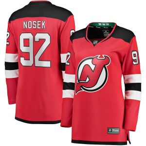 Women’s New Jersey Devils Tomas Nosek Fanatics Branded Red Home Breakaway Player Jersey