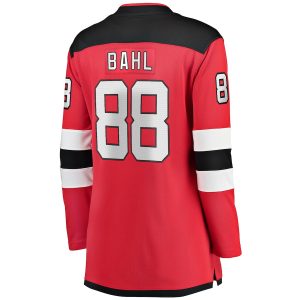 Women’s New Jersey Devils Kevin Bahl Fanatics Branded Red Home Breakaway Player Jersey