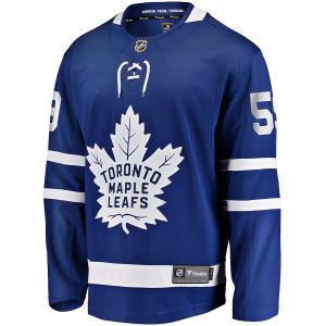 Men’s Toronto Maple Leafs Tyler Bertuzzi Fanatics Branded Blue Home Breakaway Jersey