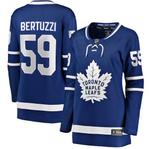 Women’s Toronto Maple Leafs Tyler Bertuzzi Fanatics Branded Blue Home Breakaway Player Jersey