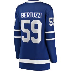 Women’s Toronto Maple Leafs Tyler Bertuzzi Fanatics Branded Blue Home Breakaway Player Jersey