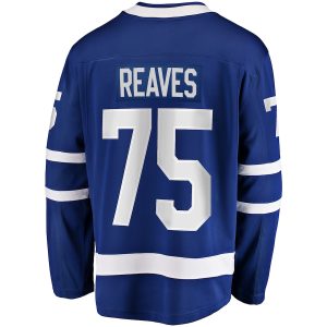 Men’s Toronto Maple Leafs Ryan Reaves Fanatics Branded Blue Home Breakaway Jersey