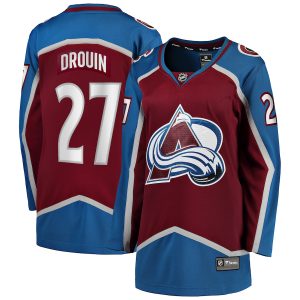 Women’s Colorado Avalanche Jonathan Drouin Fanatics Branded Maroon Home Breakaway Player Jersey