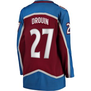 Women’s Colorado Avalanche Jonathan Drouin Fanatics Branded Maroon Home Breakaway Player Jersey