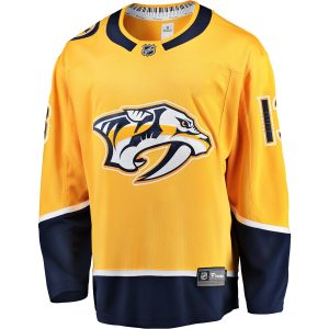 Men’s Nashville Predators Yakov Trenin Fanatics Branded Gold Home Breakaway Jersey