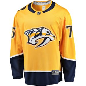 Men’s Nashville Predators Juuso Parssinen Fanatics Branded Gold Home Breakaway Jersey