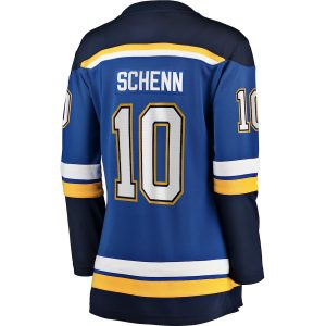 Women’s St. Louis Blues Brayden Schenn Fanatics Branded Blue Home Breakaway Player Jersey