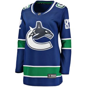 Women’s Vancouver Canucks Ian Cole Fanatics Branded Blue Home Breakaway Player Jersey