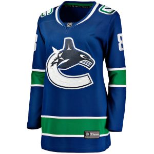 Women’s Vancouver Canucks Conor Garland Fanatics Branded Blue Home Breakaway Player Jersey