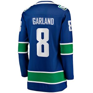 Women’s Vancouver Canucks Conor Garland Fanatics Branded Blue Home Breakaway Player Jersey