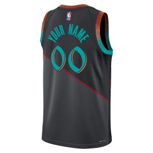 Unisex Washington Wizards Nike Black 2023/24 Custom Swingman Jersey – City Edition