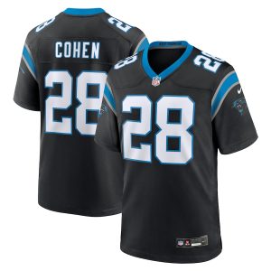 Men’s Carolina Panthers Tarik Cohen Nike Black Game Jersey