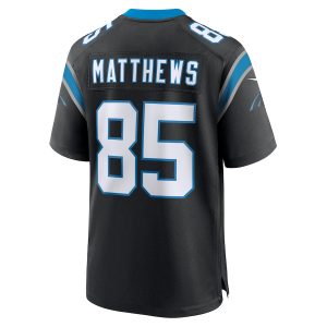 Men’s Carolina Panthers Jordan Matthews Nike Black Game Jersey