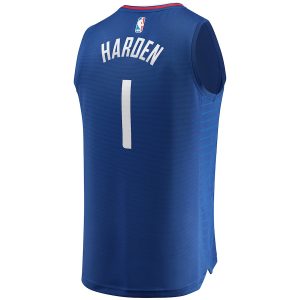 Men’s LA Clippers James Harden Fanatics Branded Royal Fast Break Player Jersey – Icon Edition