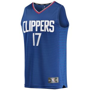 Men’s LA Clippers PJ Tucker Fanatics Branded Royal Fast Break Player Jersey – Icon Edition