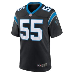 Men’s Carolina Panthers Blake Martinez Nike Black Game Jersey