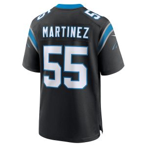 Men’s Carolina Panthers Blake Martinez Nike Black Game Jersey