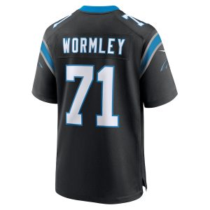 Men’s Carolina Panthers Chris Wormley Nike Black Game Jersey