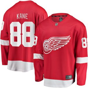 Men’s Detroit Red Wings Patrick Kane Fanatics Branded Red Home Breakaway Player Jersey