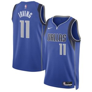 Unisex Dallas Mavericks Kyrie Irving Nike Blue Swingman Jersey – Icon Edition