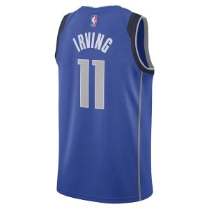 Unisex Dallas Mavericks Kyrie Irving Nike Blue Swingman Jersey – Icon Edition