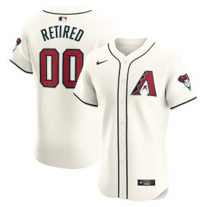 Men’s Arizona Diamondbacks Nike White Home Elite Pick-A-Player Retired Roster Jersey