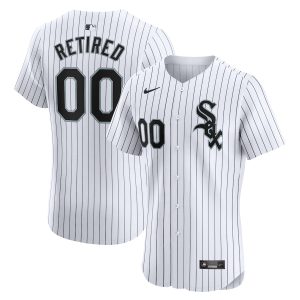 Men’s Chicago White Sox Nike White Home Elite Pick-A-Player Retired Roster Jersey