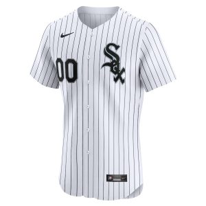 Men’s Chicago White Sox Nike White Home Elite Pick-A-Player Retired Roster Jersey