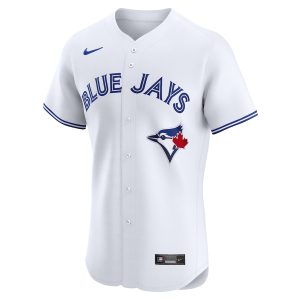 Men’s Toronto Blue Jays Nike White Home Elite Custom Jersey