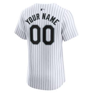 Men’s Chicago White Sox Nike White Home Elite Custom Jersey