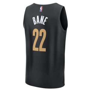 Men’s Memphis Grizzlies Desmond Bane Fanatics Branded Black Fast Break Jersey – City Edition