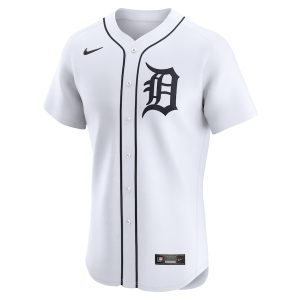 Men’s Detroit Tigers Kenta Maeda Nike White Home Elite Player Jersey