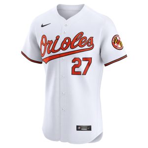 Men’s Baltimore Orioles James McCann Nike White Home Elite Player Jersey