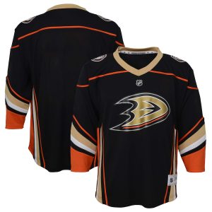 Youth Anaheim Ducks Black Home Replica Jersey