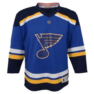 Youth St. Louis Blues Blue Home Replica Custom Jersey