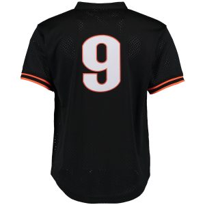 Men’s San Francisco Giants Matt Williams Mitchell & Ness Black Cooperstown Mesh Batting Practice Jersey