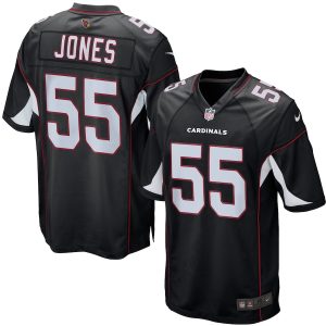 Men’s Arizona Cardinals Chandler Jones Nike Black Game Jersey