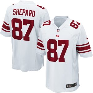 Men’s New York Giants Sterling Shepard Nike White Game Jersey