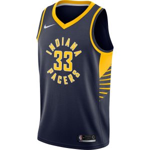 Men’s Indiana Pacers Myles Turner Nike Navy Swingman Jersey – Icon Edition