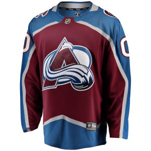 Men’s Colorado Avalanche Fanatics Branded Maroon Home Breakaway Custom Jersey